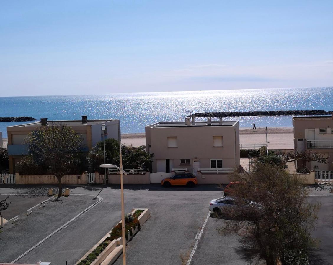 T3 Vue Mer Avec Acces A La Plage, Wifi, Clim - Dansnotreappart-Com - Valras-Plage Exterior photo